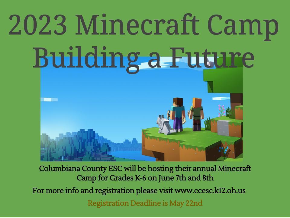 Minecraft Camp 2023